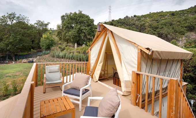Ogliara RV Rental | Ripa Garden: Panoramic Glamping between the Amalfi Coast and Cilento