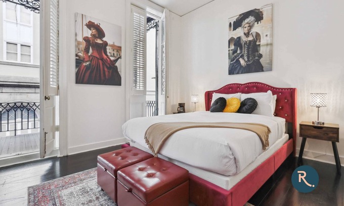French Quarter House | Roami at St. Helene | Pool | Chartres St. Balcony | Suite