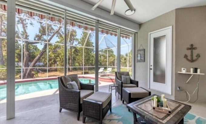 Cape Haze House | Robin's Nest - located in tranquil Placida Florida - canal access to The Gulf