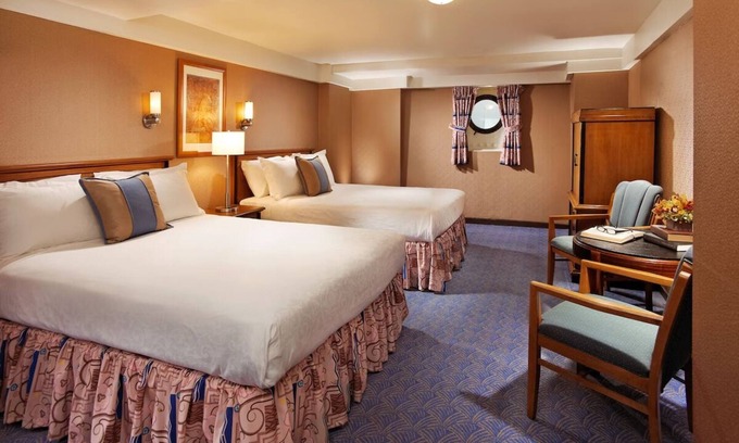 Harbor Hotel | Romantic Couple Retreat in Historical Suite with Scenic Long Beach Views