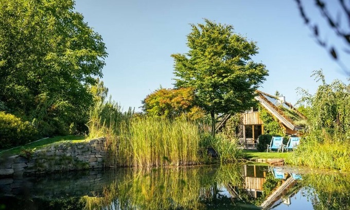 Sankt Corona am Wechsel Apartment | Romantisches Holzhaus mit Schwimmteich, Direkt an Kinderskipiste