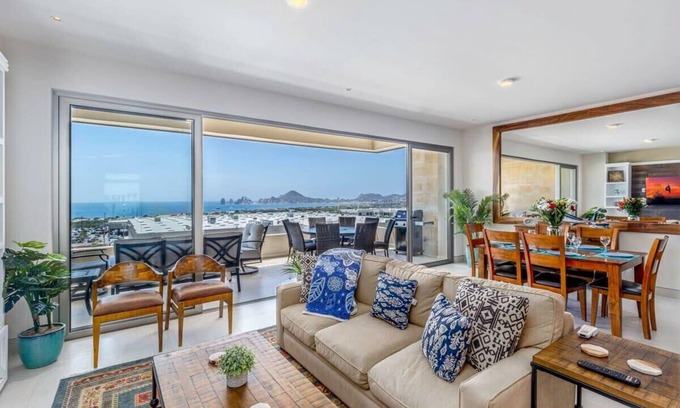 El Tezal Apartment | Ronival - Luxury 2 BR Condo + Views & BBQ Grill