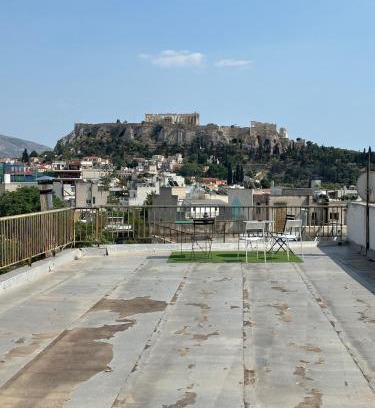Psirri Apartment | Rooftop in Psyrri- 360 Athens view