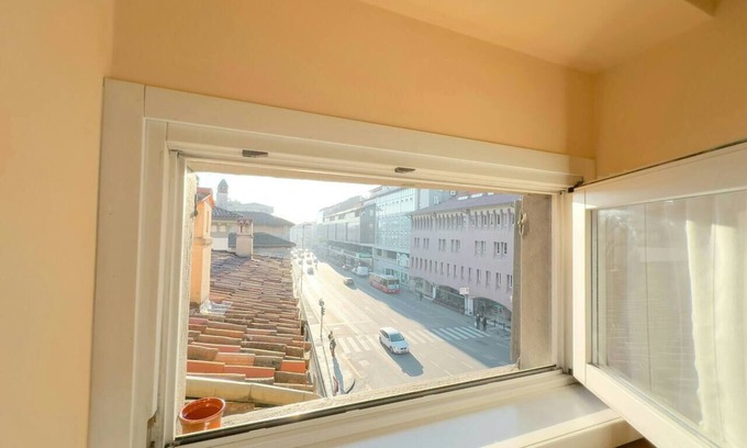 Citta Bassa Apartment | Rooftop view - [Bergamo center].