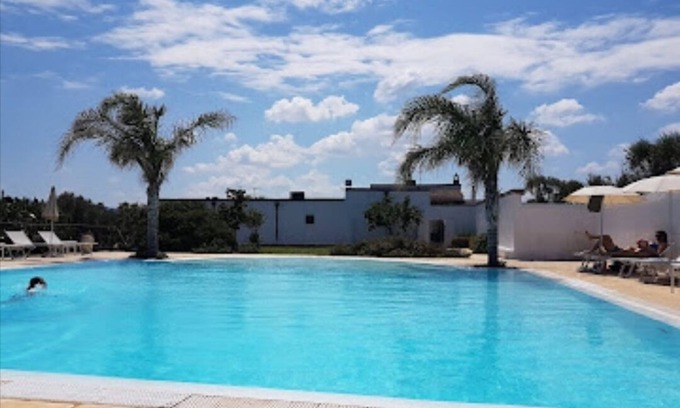 Rosa Marina House | "room in B&B - Spacious Quadruple Room in Ancient Masseria Near the sea in a Quiet Olive Trees."