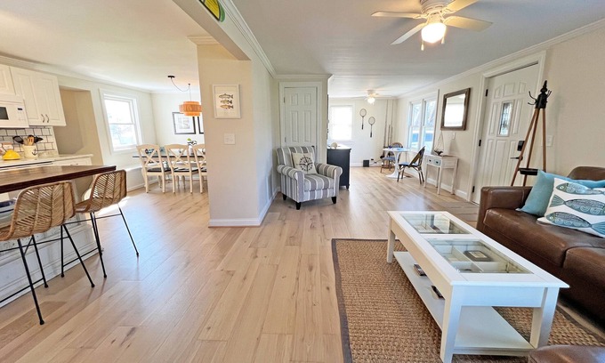 Port Austin House | Roomy house in downtown P.A. Walk to everything. Bikes included. Dog-friendly.