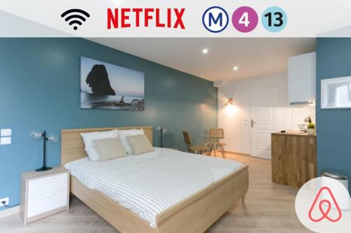 Montrouge Apartment | Rose, Appartement Confortable proche Metro