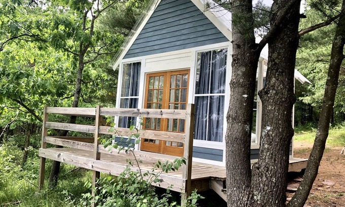 Greenwich House | Runamuk Farm Camp Tiny House near Cambridge, New York