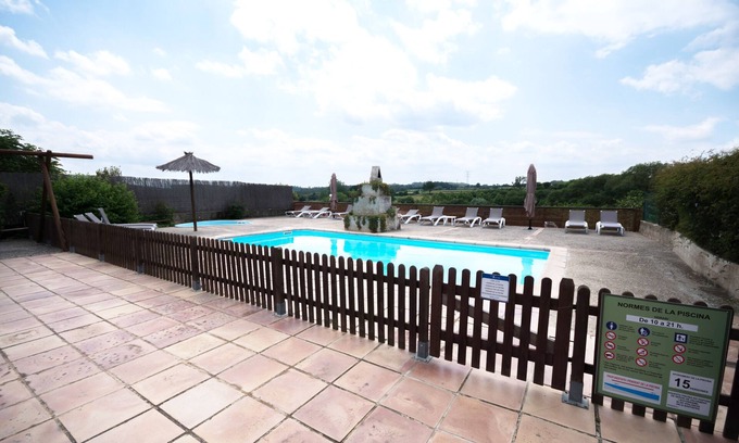 Llampaies House | Rural House 35 people, 17 km from Costa Brava beaches, barbecue, pool,