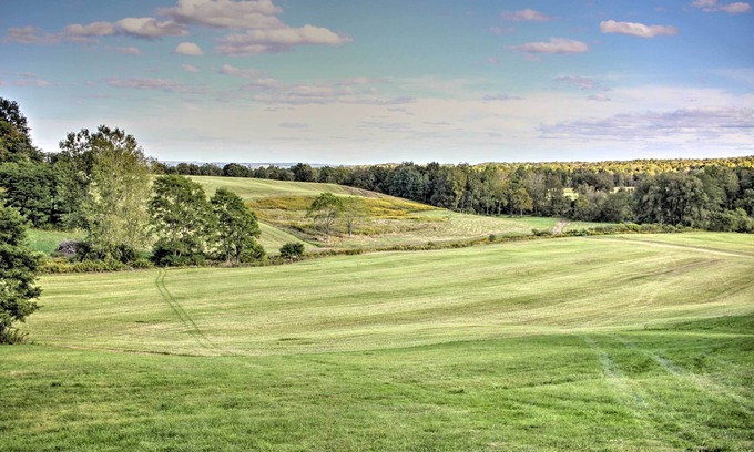 Chautauqua Cabin | Rural Farmhouse Cabin on 150 Private Wooded Acres!