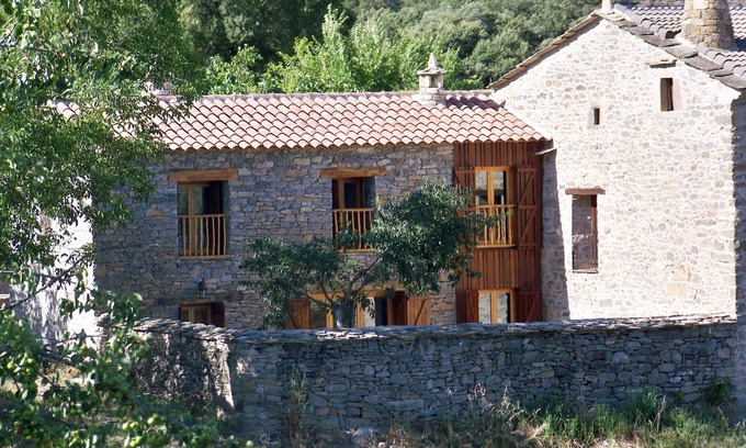 Ainsa-Sobrarbe Cottage | Rural house with fireplace and exclusive patio in the middle of nature. Near Ainsa.