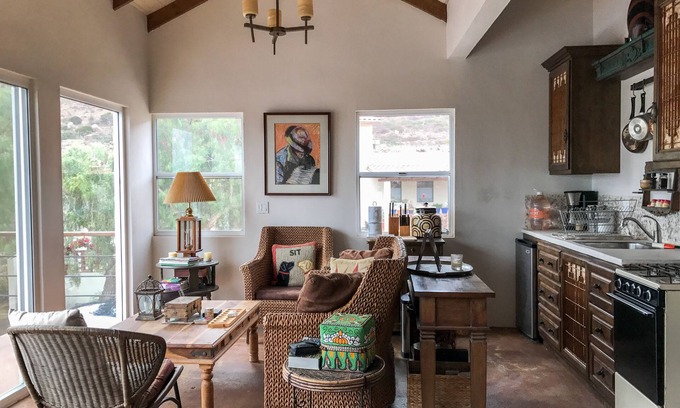 La Fonda Apartment | Rustic Elegance - Ocean views, Horse rides, wine tasting