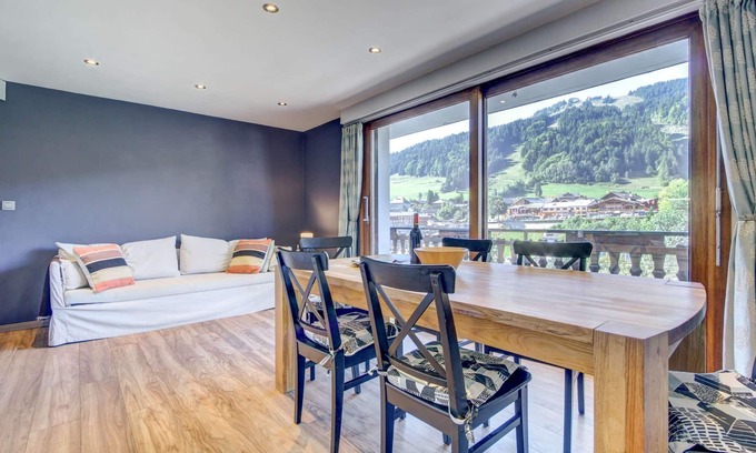 Morzine Apartment | Sabaudia 2 Two bedroom apartment close to Super-Morzine cable car with splendid view