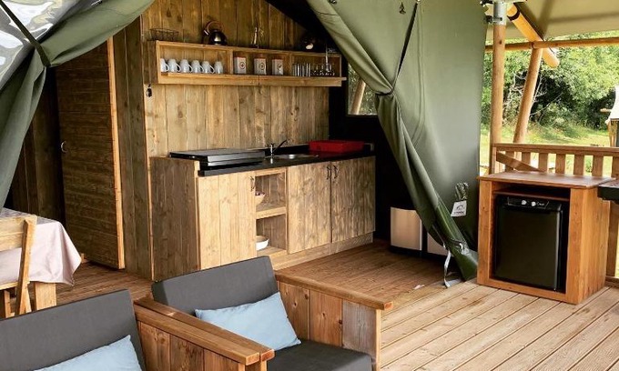 Montamel Other | Safari tent lodges with a beautiful view at Lot Sous Toile
