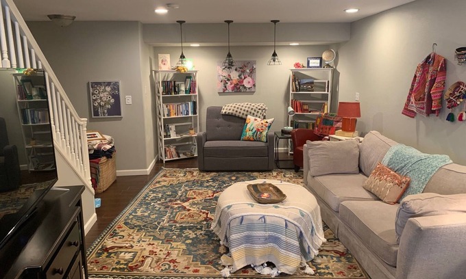 Stetson Hills House | Safe, upscale neighborhood, spacious 2 bedroom walk-out next to a park.