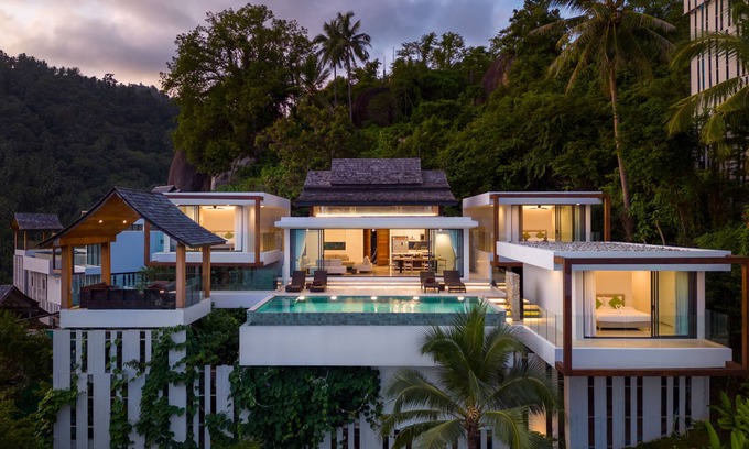 Lamai Villa | Samui Seaview Rainforest Infinity Pool Villa With 3 Beds Suits With Housekeeper