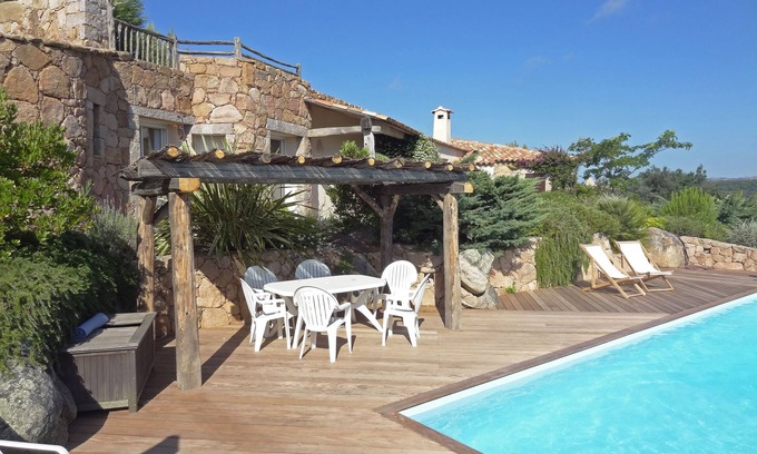 Gurgazu Villa | Sant Amanza Bonifacio: House/Villa - Sant'Amanza