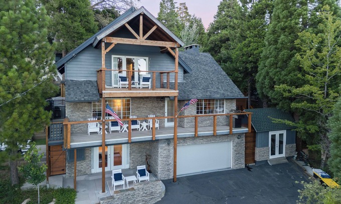 Lake Arrowhead House | Sauna, Lake Views + Firepits | Walk to Lake & Trails | Zurich Drive by AvantStay