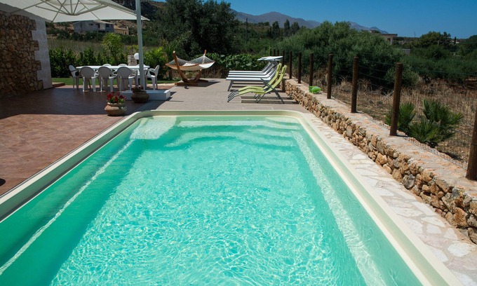 Castellammare del Golfo House | SC011 Villa Calabianca con piscina privata (riscal