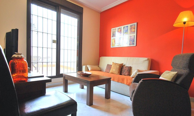 Alameda Apartment | Sc14 2dorm. Apartment With Terrace/Wifi/Air Conditioning/Kitchen in Historic Center