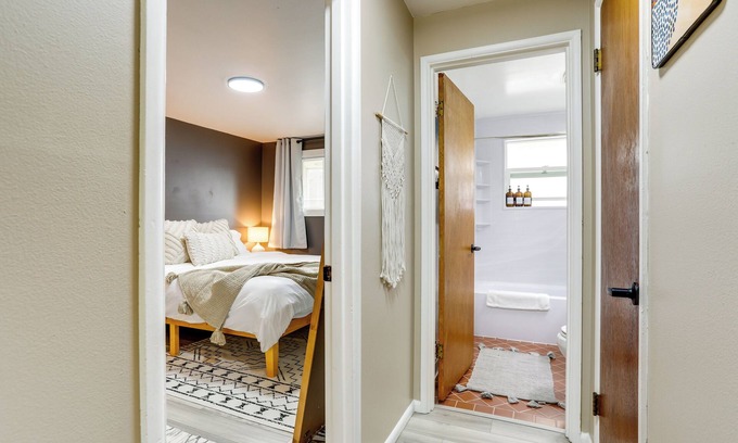 Ballard Apartment | Scandi Boho Seattle Apartment, Walk to Waterfront!