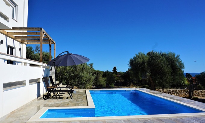 Jakisnica House | Schönes Ferienhaus mit Pool