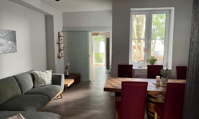 Kropeliner-Tor-Vorstadt Apartment | Schmuckstück im Herzen Rostocks mit grüner Oase