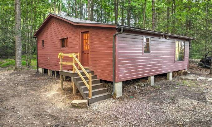 Laurelton Cabin | Schrader Run Cabin Cozy&Charming, outdoor firepit w/swings, April dates reduced