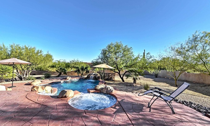Rio Verde Foothills Cottage | Scottsdale Home: Pickleball, Heated Pool & Hot Tub