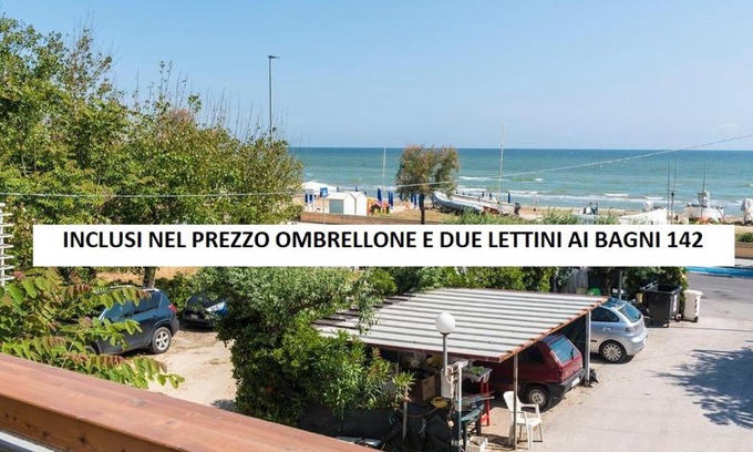 Senigallia Apartment | SE005 - Senigallia, trilocale sul mare con spiaggia