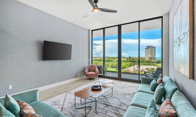 Melbourne Beach Condo | Sea Esta | Chic NEW Beach Condo with Ocean Views, Huge Balcony & Luxe Bedrooms