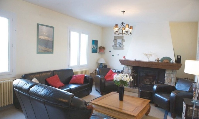 La Turballe House | SEA-FACING VILLA IN LARGE, COMFORTABLE GARDEN + 200M2