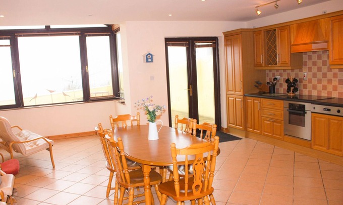 Ballycotton Cottage | 'Sea Haven', with its Amazing Sea View, perched on the cliff side.