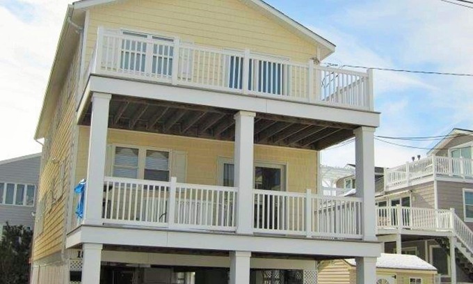Townsend's Inlet Condo | Sea isle, Beach Block, Townsend inlet, Oceanfront , 2nd house with water views