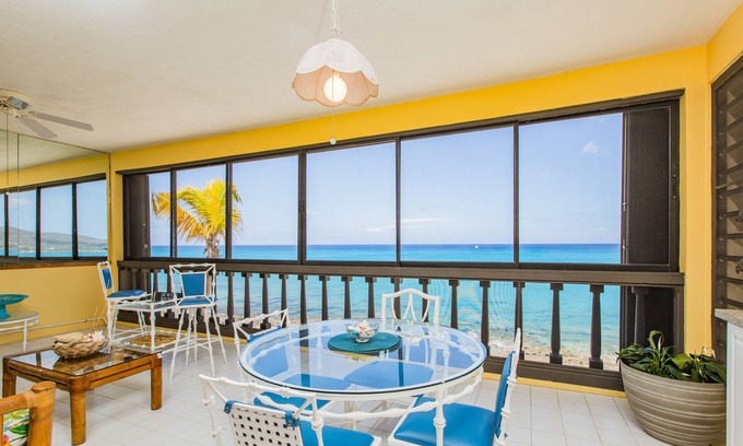 Estate Two Brothers Condo | Sea La Vie - 1 BR/1 BA Beachfront Condo - Quiet & Relaxing! Sunsets! Snorkeling!