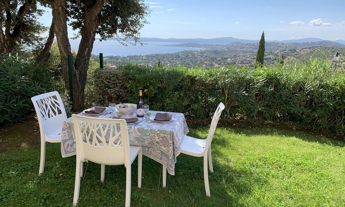 Les Issambres Apartment | SEA VIEW and POOL - Beautiful Apartment overlooking the Gulf of St Tropez