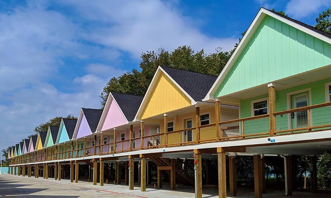 El Lago Cabin | Seabrook Seaside Cabins