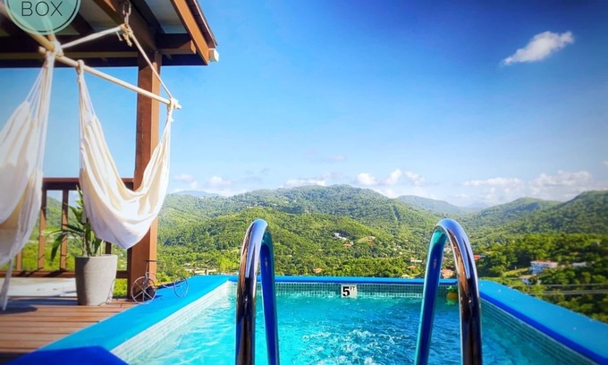 Soufriere House | Secluded 2bd/2bath w/private Pool, Quiet with breathtaking views