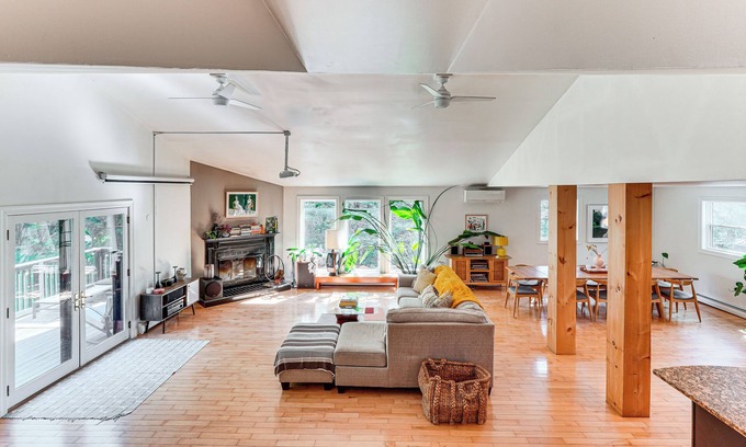 Kerhonkson House | Secluded Kerhonkson Home w/Fire Pit, Near Hiking!