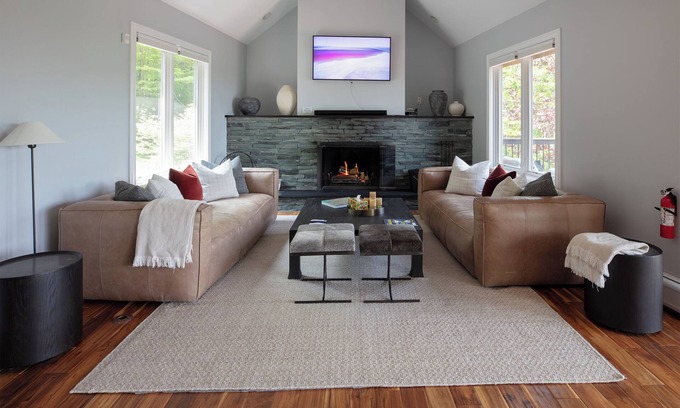 Stratton Mountain Cabin | Secluded Luxury Lodge | Minutes to Stratton