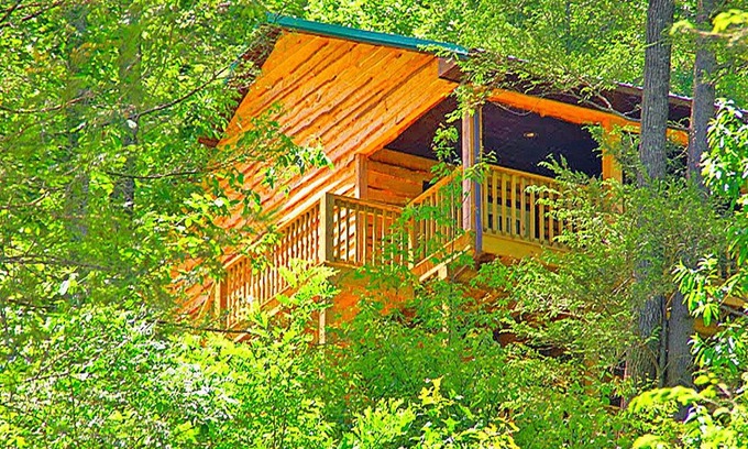 Tyler Cabin | Secluded Mountain Cabin on a Large Estate with Water Fall, Hiking Trails & Creek