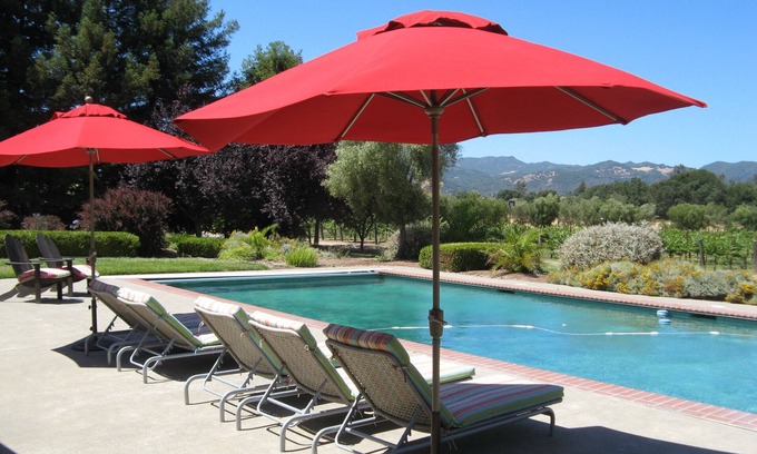 Sonoma House | Secluded Sonoma Country Retreat Views Pool-Spa-Vineyard-Olive Grove