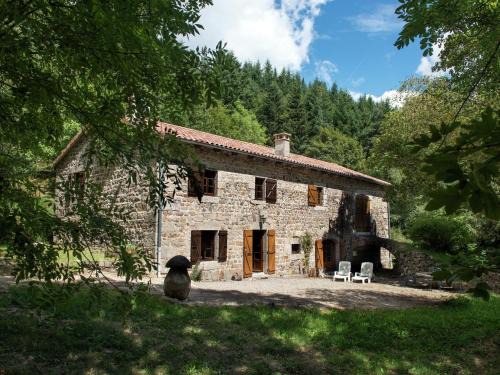 Saint-Pierre-sur-Doux Villa | Secluded Stone Villa Retreat