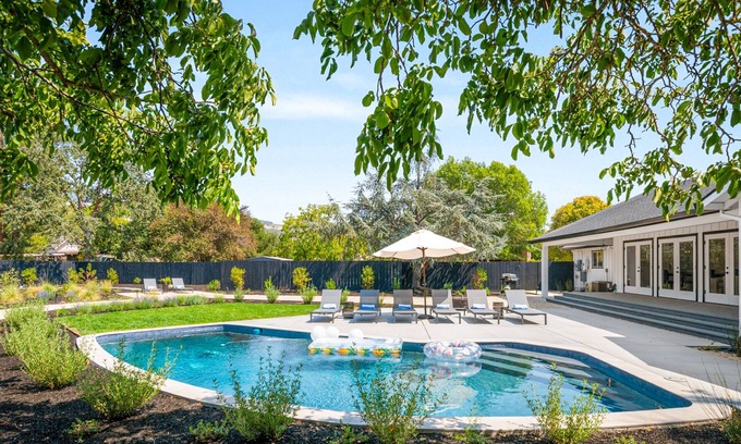 Kenwood House | Secret Vineyard | Acreage in Kenwood on a vineyard & fruit orchard