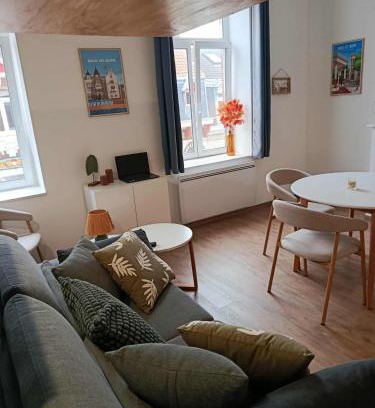 Malo-les-Bains Apartment | Secteur plage Malo Dunkerque, AQUAE MARE, capacité 2 ou famille à 4 personnes