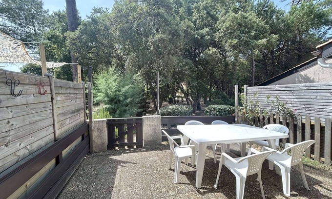 Seignosse House | Seignosse Ocean, semi-detached villa rated 2 stars, located in a quiet street, near Bourdaines.