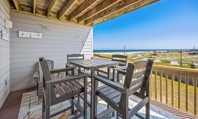 Rodanthe House | Semi-Oceanfront Condo w/Private Balcony, Resort Pool, Elevator, Beach Access