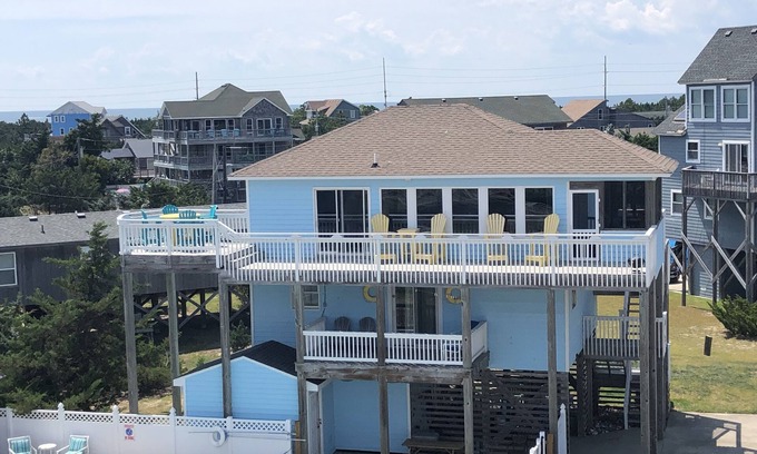 Salvo House | Semi-Oceanfront cottage with pool that you’ll Never Forget!