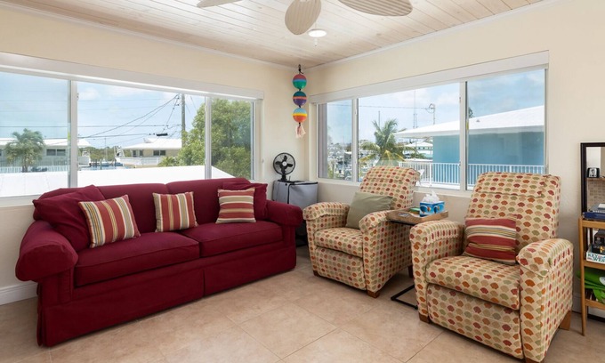 Key Largo Apartment | Sep 1-Dec 15 Open, Largo Lookout, Lovely Waterview Unit, MM 99.5, Pets Welcome, 28 Nt Min