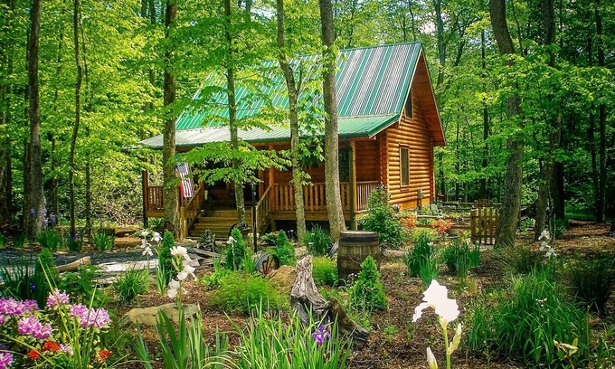 Todd Cabin | Sept Nights -Soak in Your Private HotTub Under the Stars @CreeksideSerenade